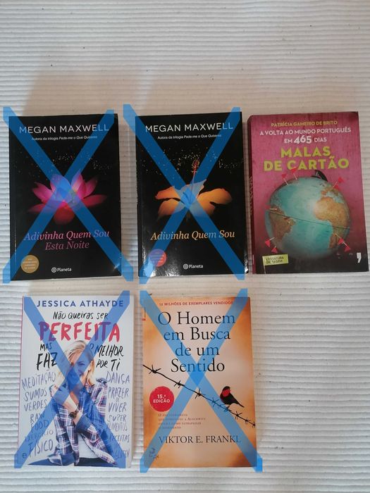 Livros usados - em bom estado