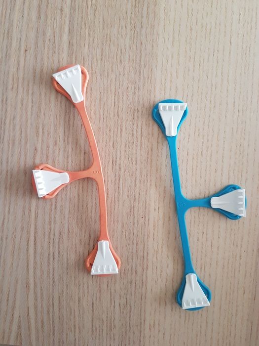 Wkładki i klamerki - pieluchy wielorazowe