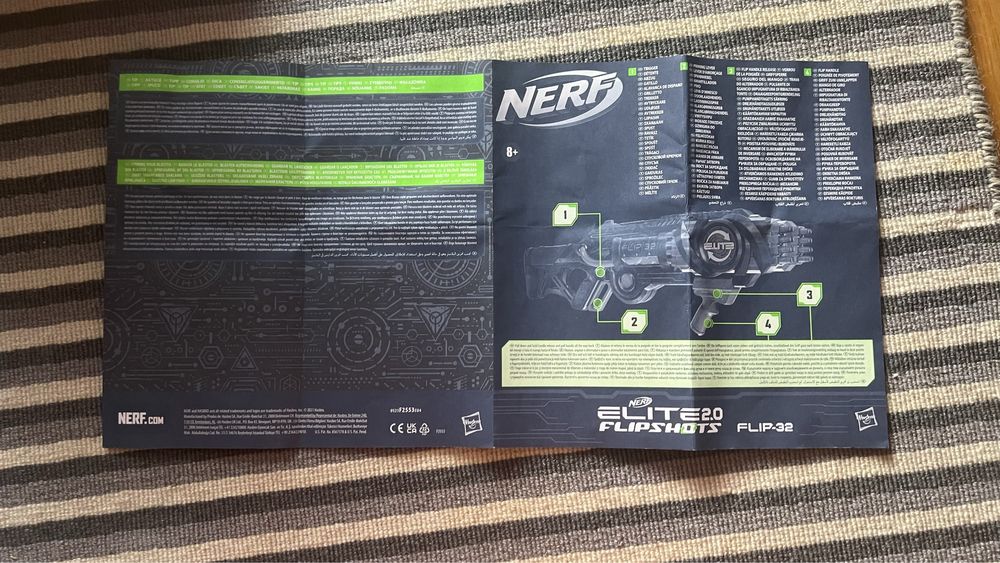 Пістолет nerf elite 2.0 flipshot flip32