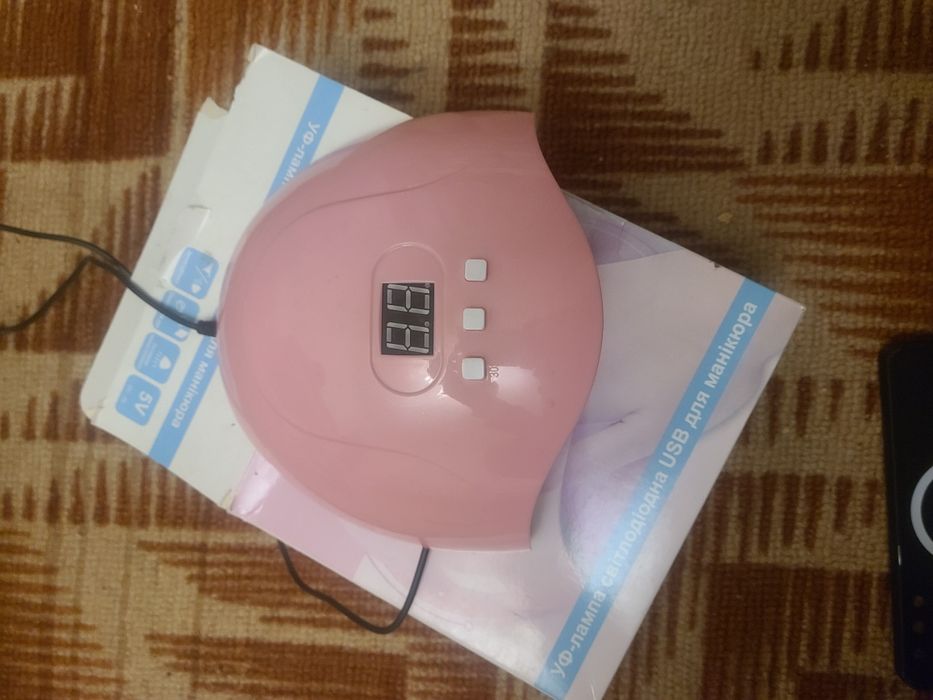 Уф-лампа світлодіодна USB для манікюра