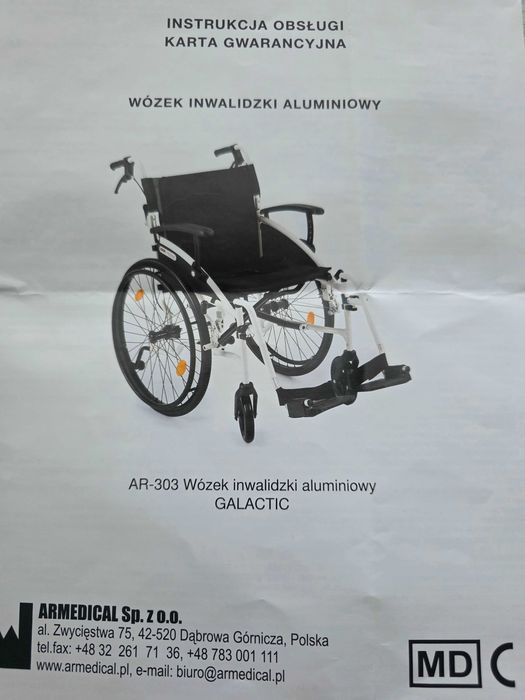 Wózek inwalidzki