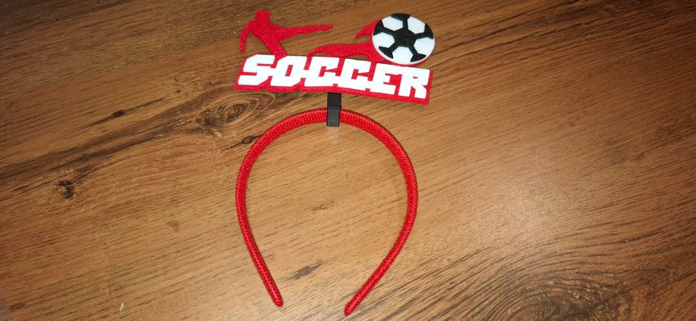 Opaska na Głowę Na Mecz dla Kibica - Piłka Nożna - Soccer