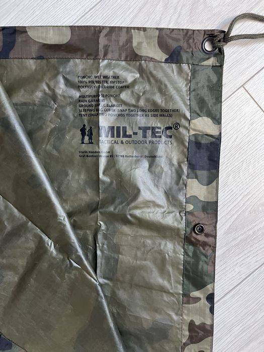 Пончо Mil-Tec камуфляж