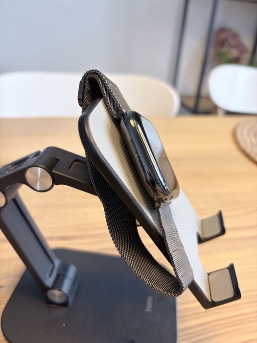 Apple Watch Series 11 GPS+Cell 46 Slate Titanium/ Slate Milanese Loop