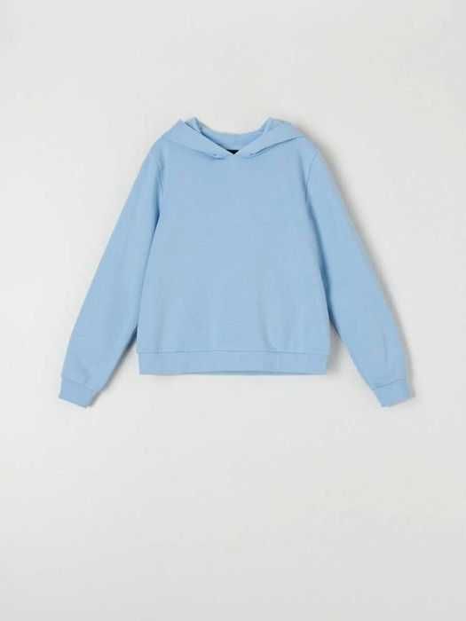 niebieska bluza z kapturem Sinsay, rozm.XXS