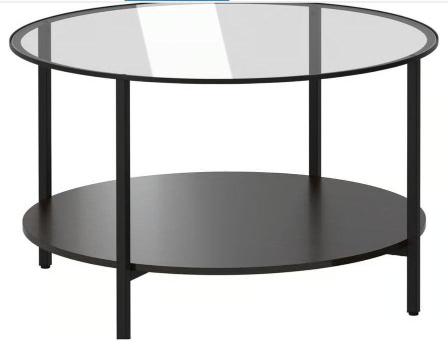 Mesa de centro em vidro temperado