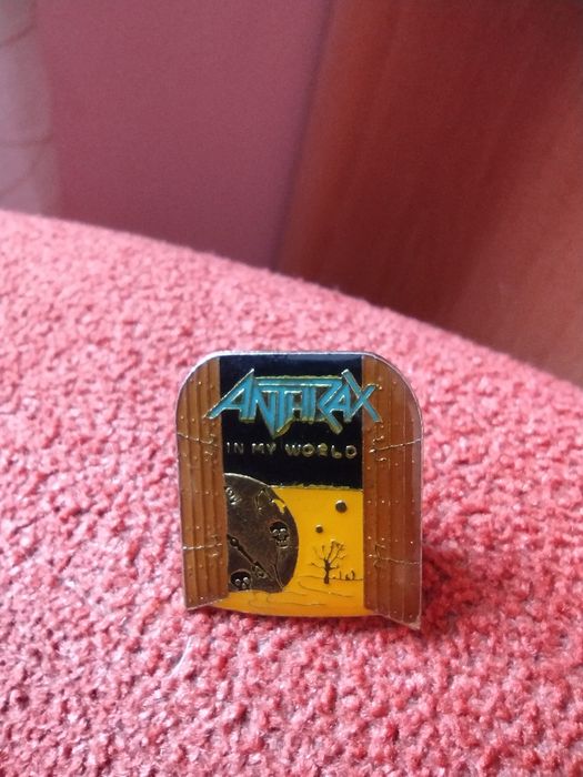 Pin Anthrax unikat