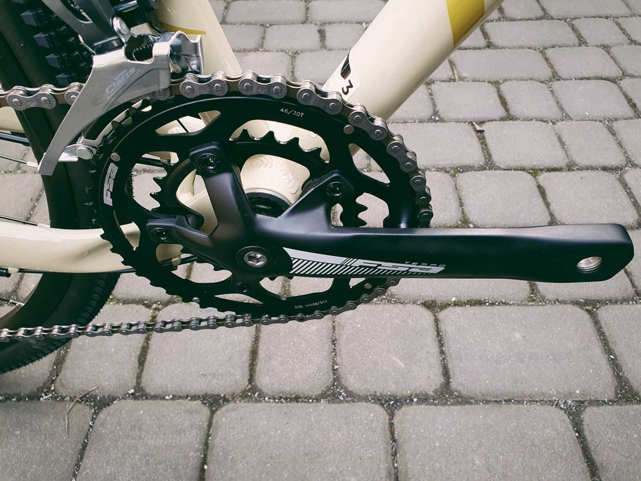 Kross Esker 1.0, beżowy, rozm L (21"), gravel, shimano claris, -26%