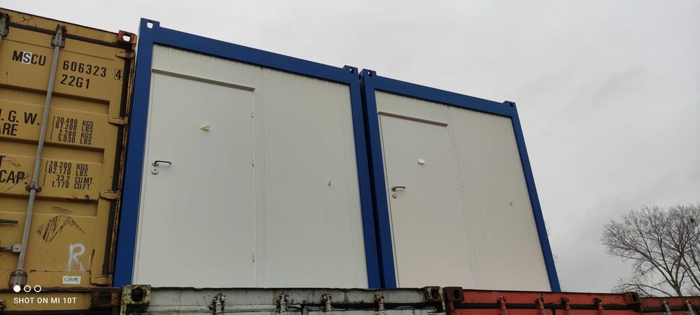 Wynajem kontenera biurowego, socjalnego, budowlanego