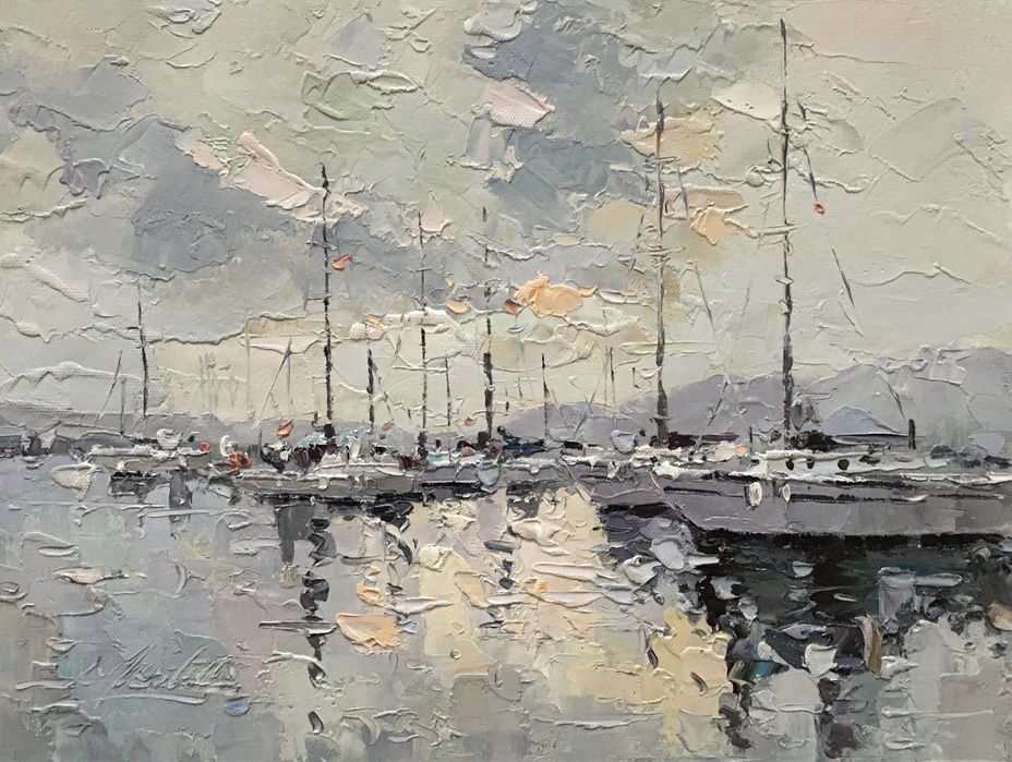 Obraz olejny-Marynistyka