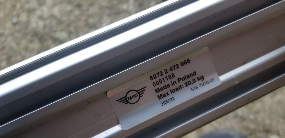 Bagażnik rowerowy dachowy Mini Thule 598