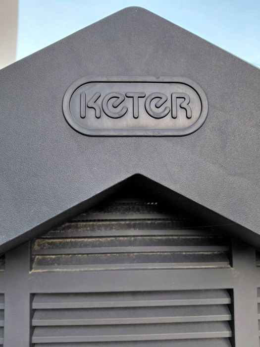 casa de jardim garagem resina KETER