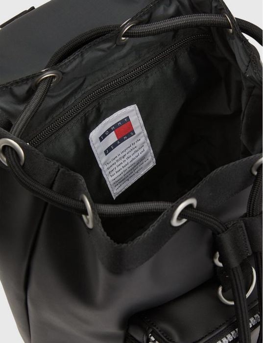 Рюкзак tommy jeans, черный рюкзак tommy jeans AW0AW12561.9BYY