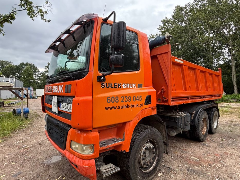 Daf CF 85.380 kiper MEILLER 3 osie