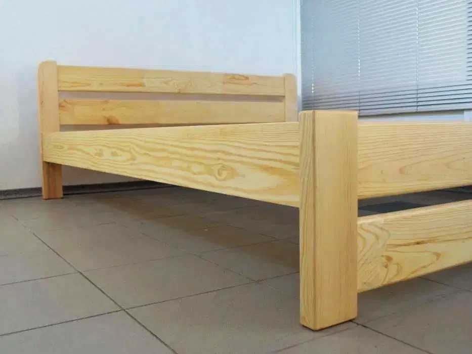 Кровать Двуспальная Деревянная Рич массив дерева. Кровать деревянная