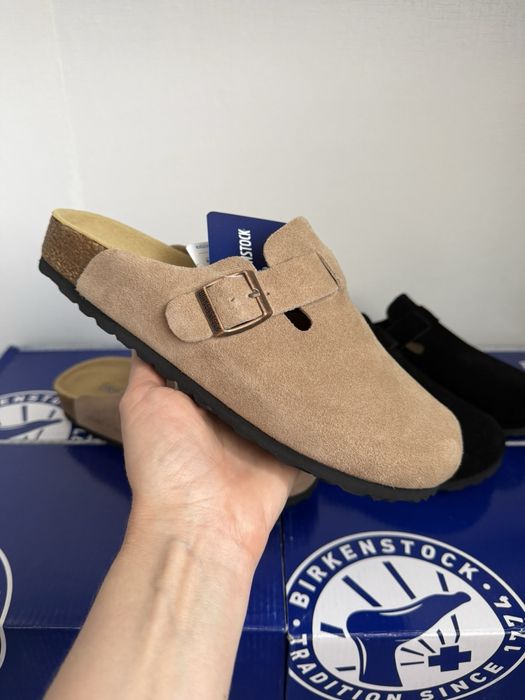Шльопанці, клоги Birkenstock  Boston, сабо  біркеншток бостон