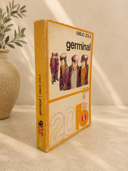Émile Zola – Germinal, Livros de Bolso Europa-América nº 20 1971