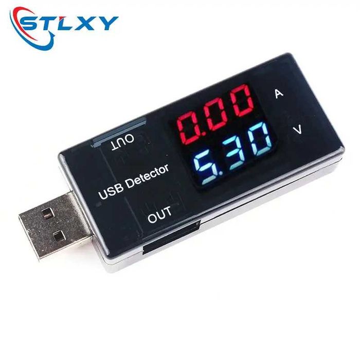 USB тестер, вольтметр, амперметр