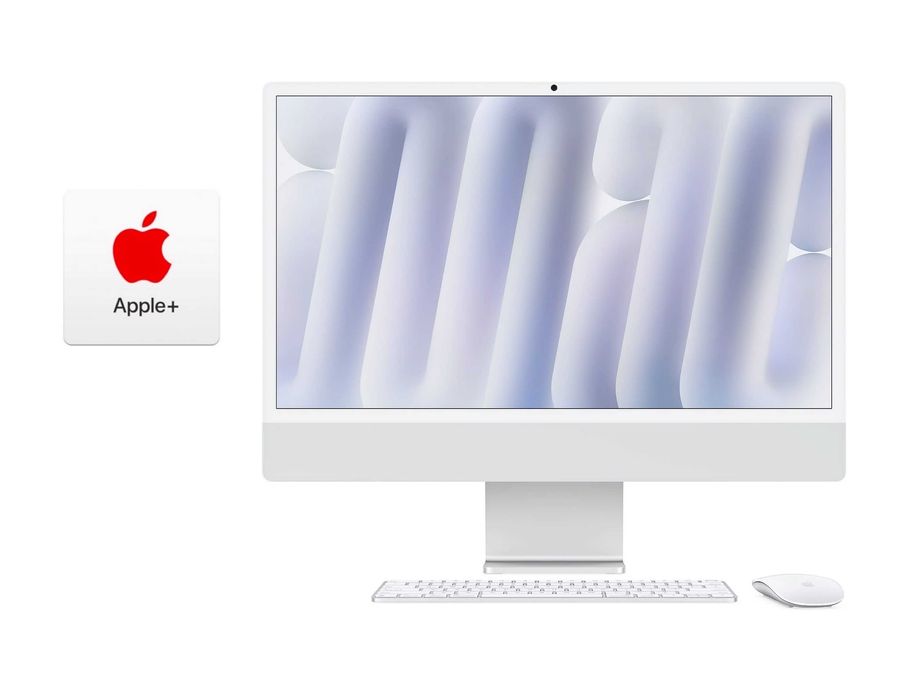 NOWY Komputer Apple iMac 24 M4 16GB RAM 512GB SSD Silver | PL | +DODATKI | RATY 0% | +GW-2LATA! FV23%