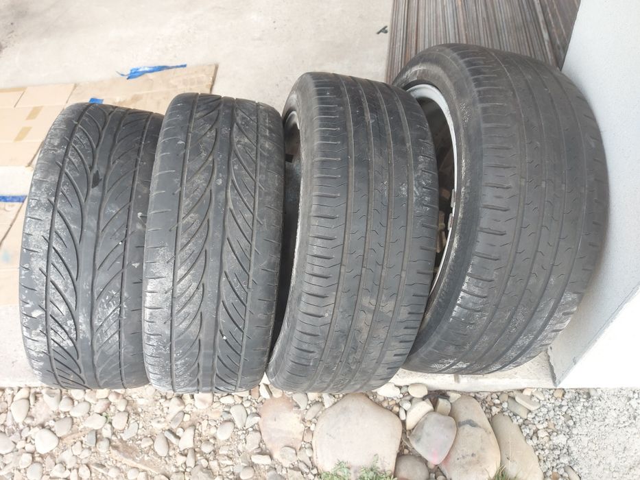 Диски литі Опель 5×110 7J×17H2 ET41 шини 215/45