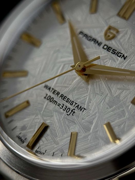 Годинник наручний | Pagani Design PD-1734 Silver-White водонепроникний