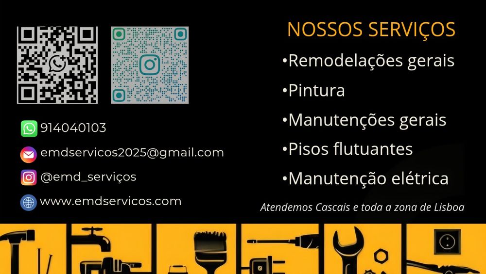 Faço tudo para sua obra