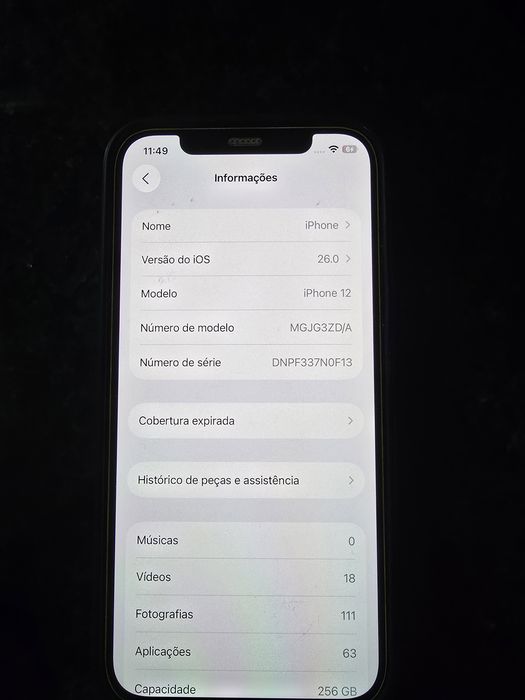 Vendo iPhone 12 256gb