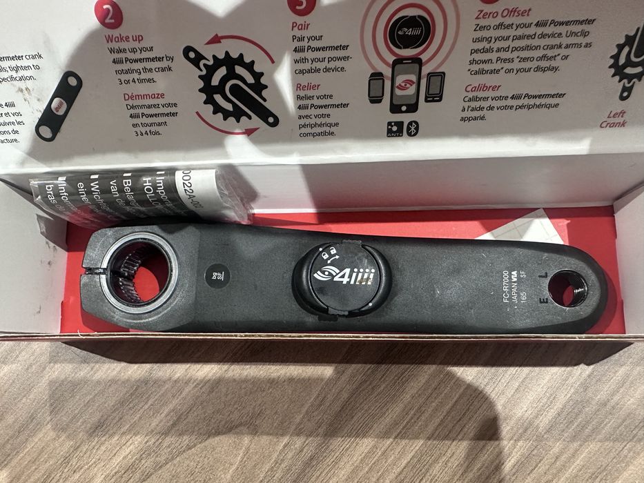 Powermeter 4iiii Precision crank  R7000 de 165mm