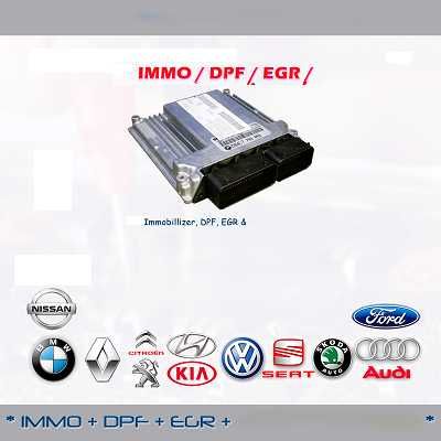 IMMO-OFF, EGR, DPF itp..  , klonowanie sterownika ecu + skrzyni.