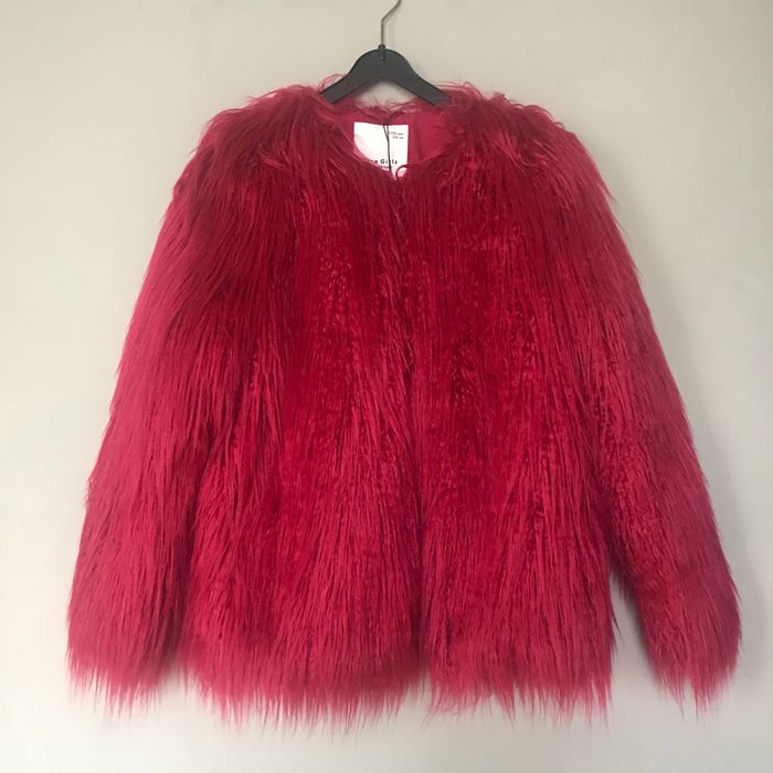 Zara kurtka futerko nowe 152cm