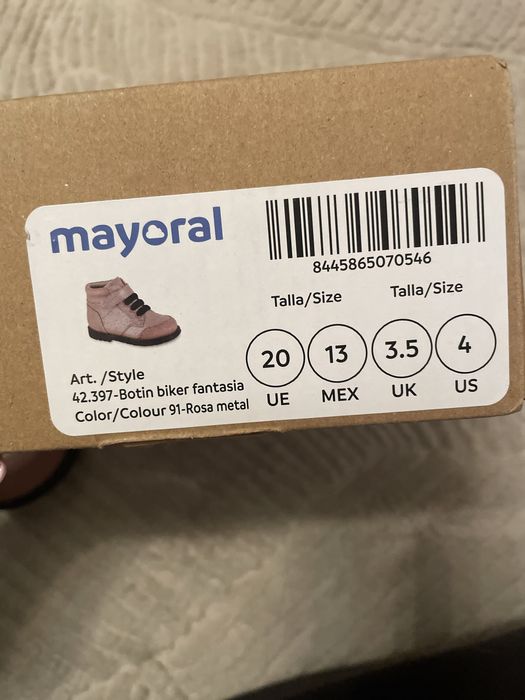 Botki trzewiki trapery Mayoral