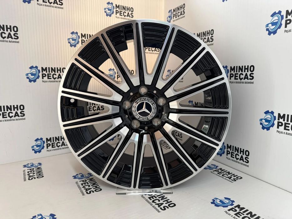 Jantes Mercedes Novo E63 em 18 Preto e Polido