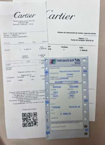 Pierścień Cartier tricolor