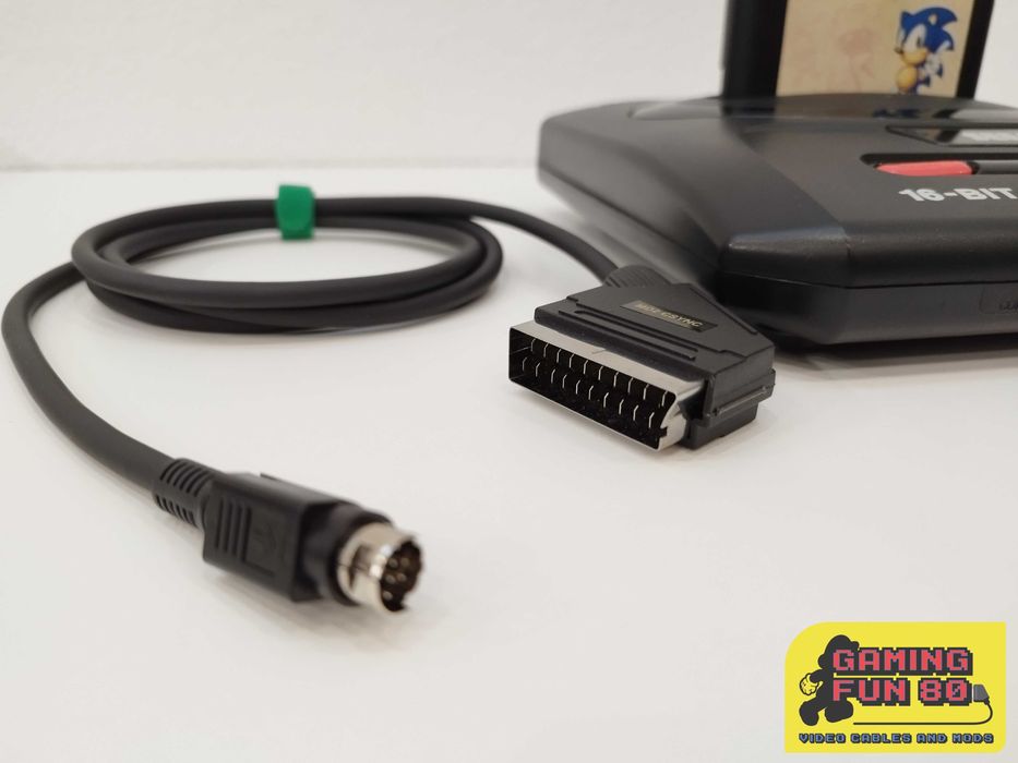 Sega Mega Drive 2 - Cabo Scart RGB Csync