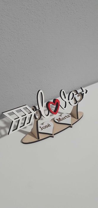 Dia dos Namorados ( Seta Love com nomes)