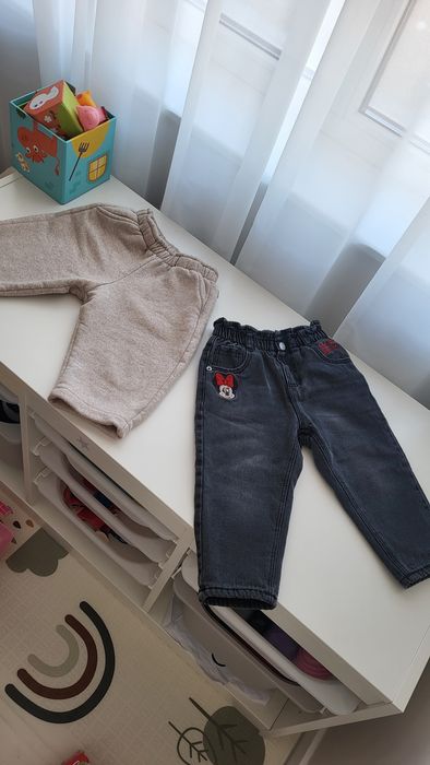 Джинси zara мікі hm утеплені світшот