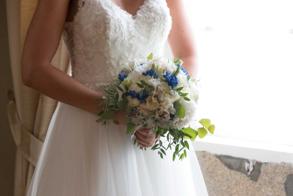 Vestido de noiva com história muito feliz