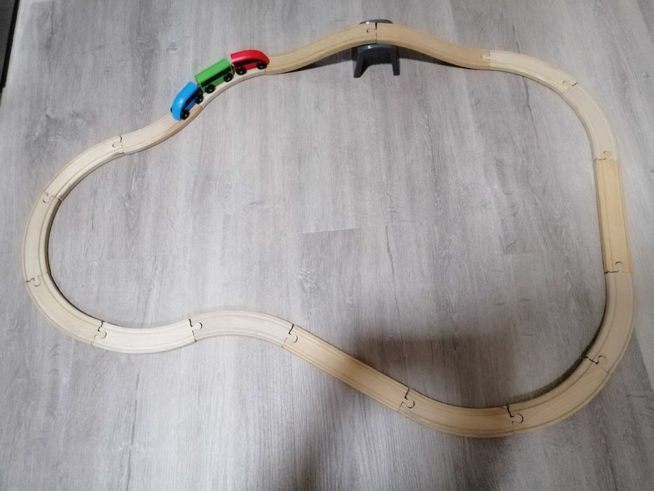 Conjunto linha férrea comboio 20 peças
