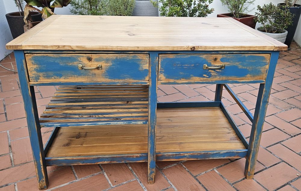 Ilha bancada cozinha rustica antiga