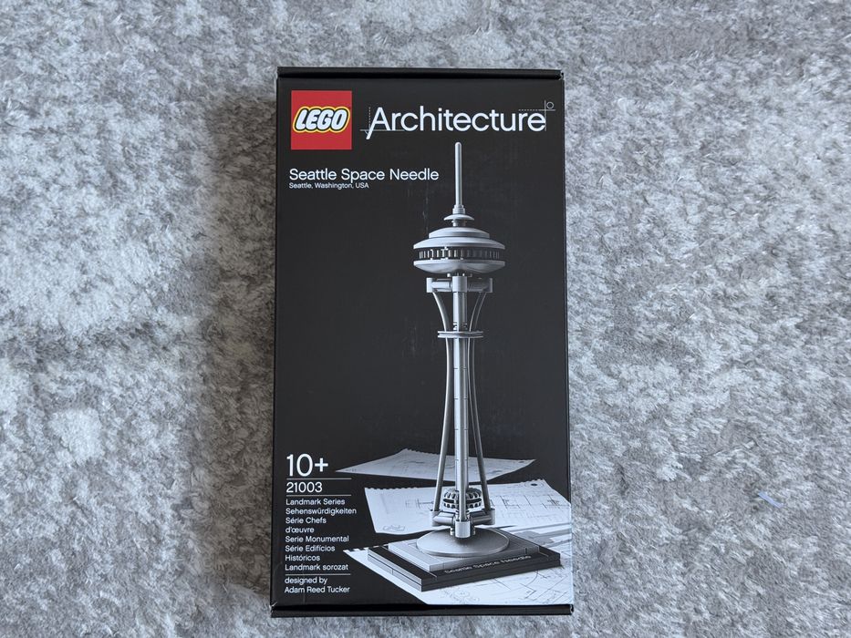 LEGO Architecture 21003 Seattle Space Needle zaplombowany