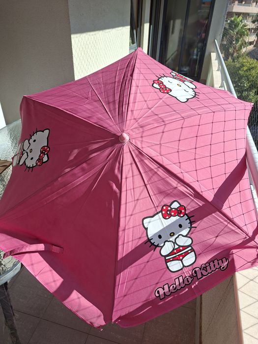 Chapéu de sol Hello Kitty