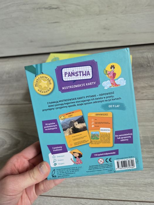 Zestaw 3 gier- rozrywkowe i edukacyjne