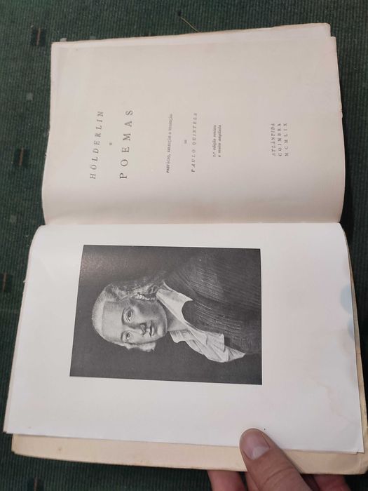 Holderlin Poemas - Seleção e Tradução de Paulo Quintela
