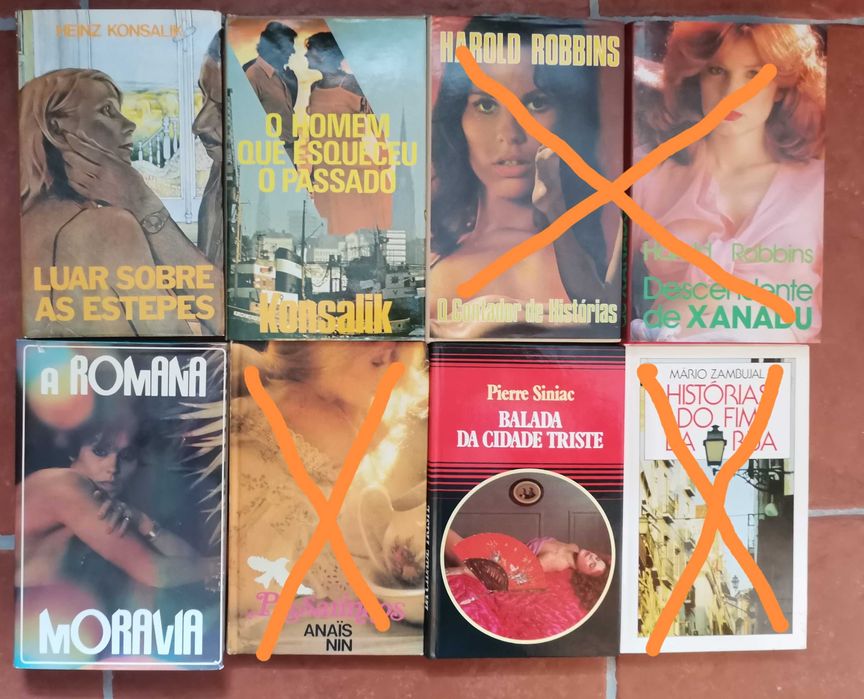 Lote de livros Agatha Christie/konsalik etc
