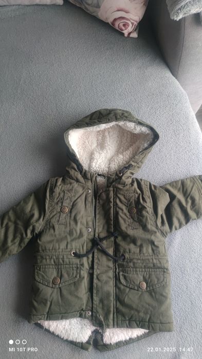 Kurtka parka dla chłopca