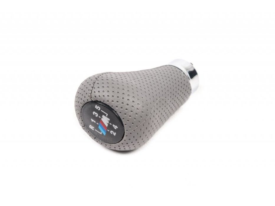 BMW 3 серія E30 1982-1994 рр. Ручка КПП ОЕМ (кожзам, сіра перфорація)