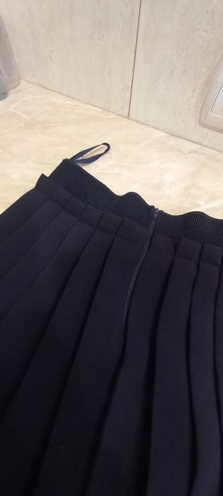 Юбка темно синяя