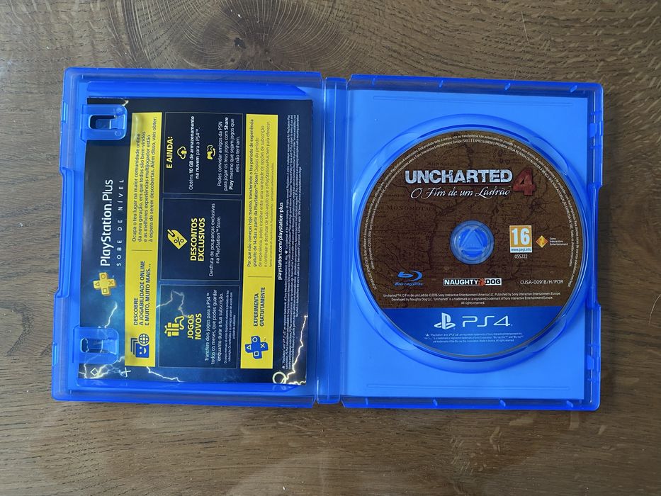 Uncharted 4: O Fim de um Ladrão - Playstation Hits - PS4
