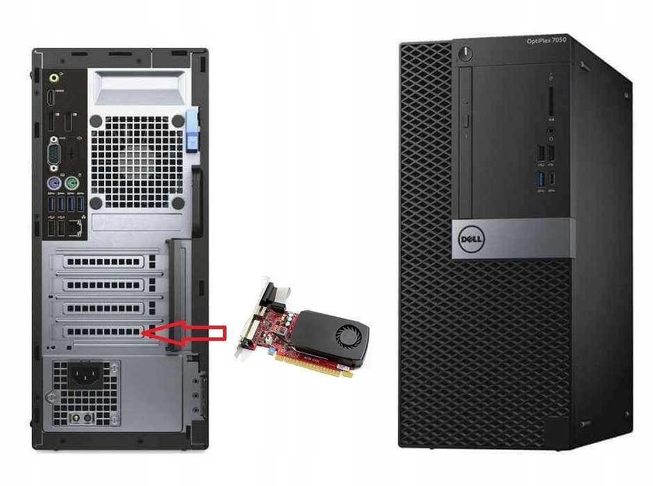 DELL OptiPlex 7050 Tower - Intel Core i5-7500 - 8GB RAM - 256GB SSD