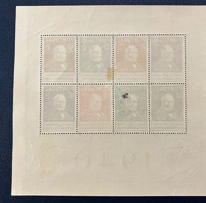 1940 Bloco 1° Centenário do Selo Postal